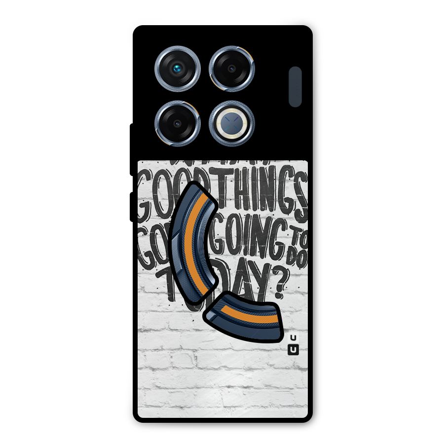 Wall Good Metal Back Case for Infinix GT 20 Pro