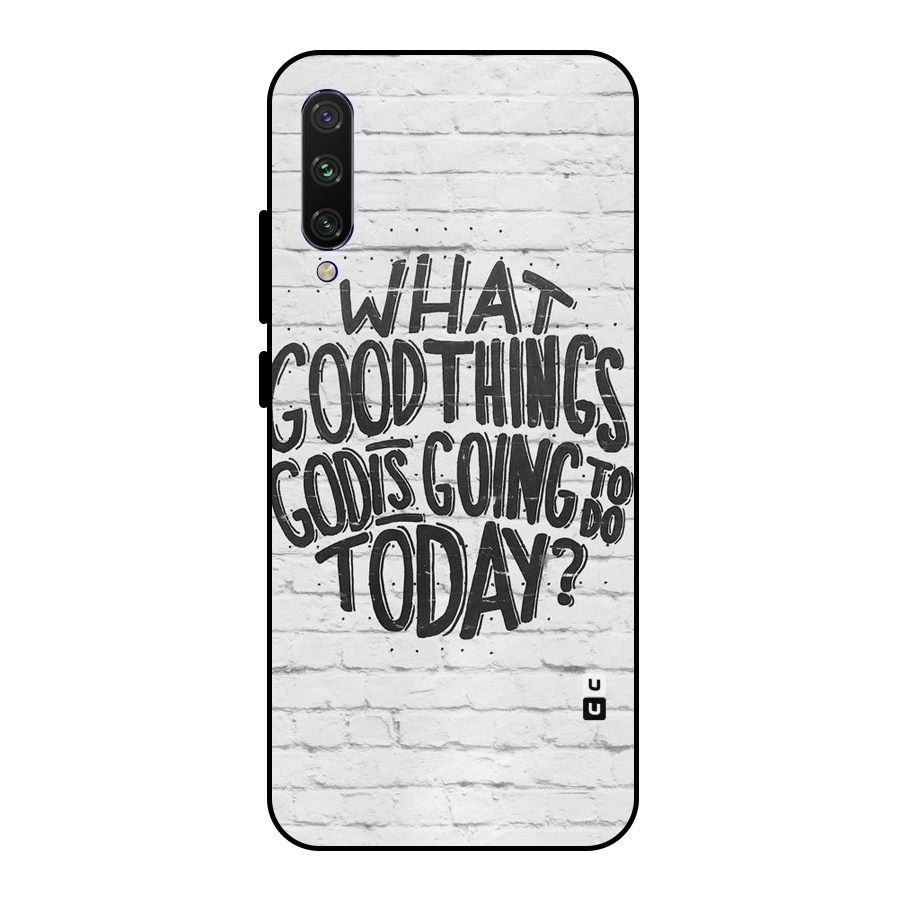 Wall Good Metal Back Case for Mi A3