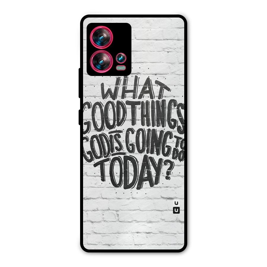 Wall Good Metal Back Case for Motorola Edge 30 Fusion