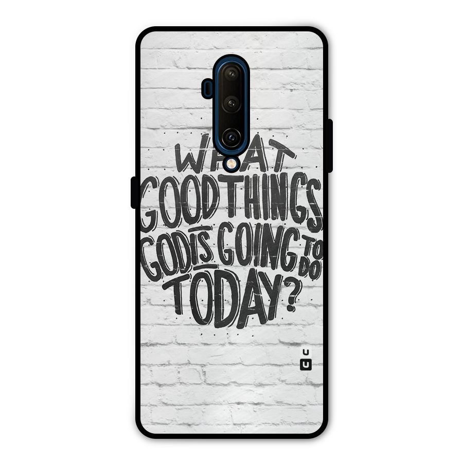 Wall Good Metal Back Case for OnePlus 7T Pro
