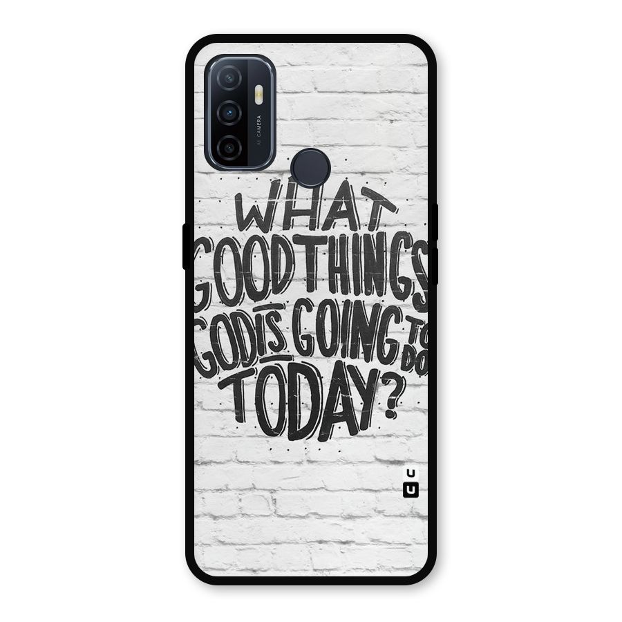 Wall Good Metal Back Case for Oppo A53