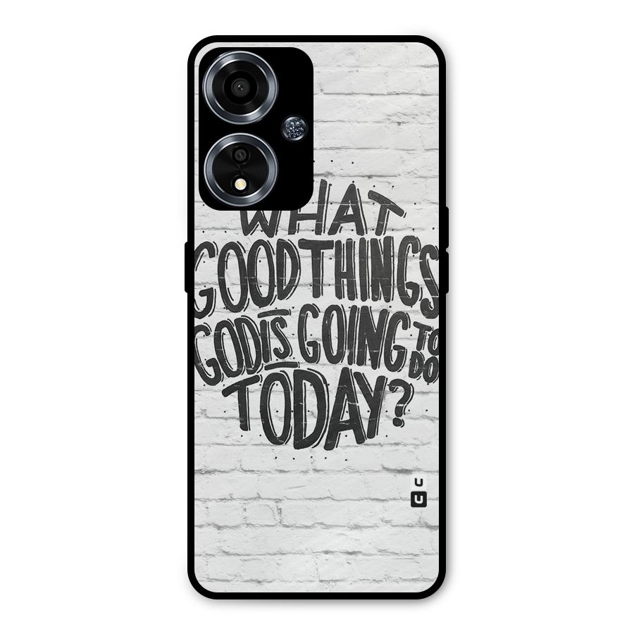 Wall Good Metal Back Case for Oppo A59