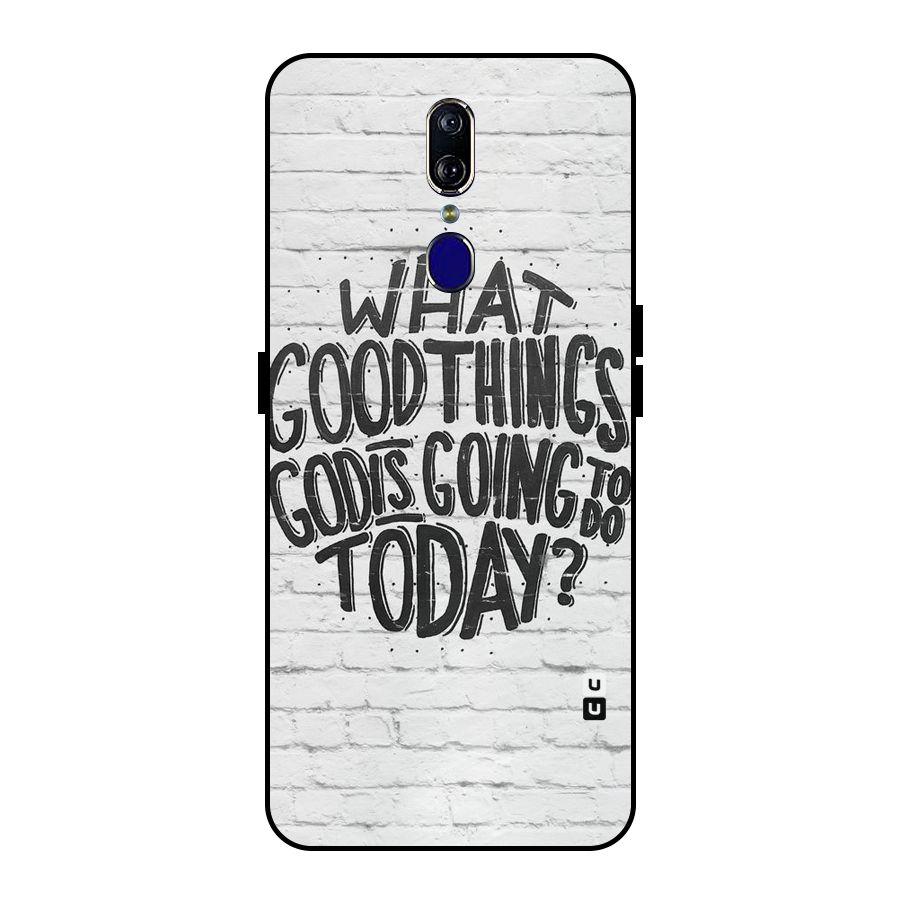 Wall Good Metal Back Case for Oppo F11