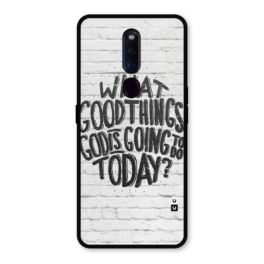 Wall Good Metal Back Case for Oppo F11 Pro