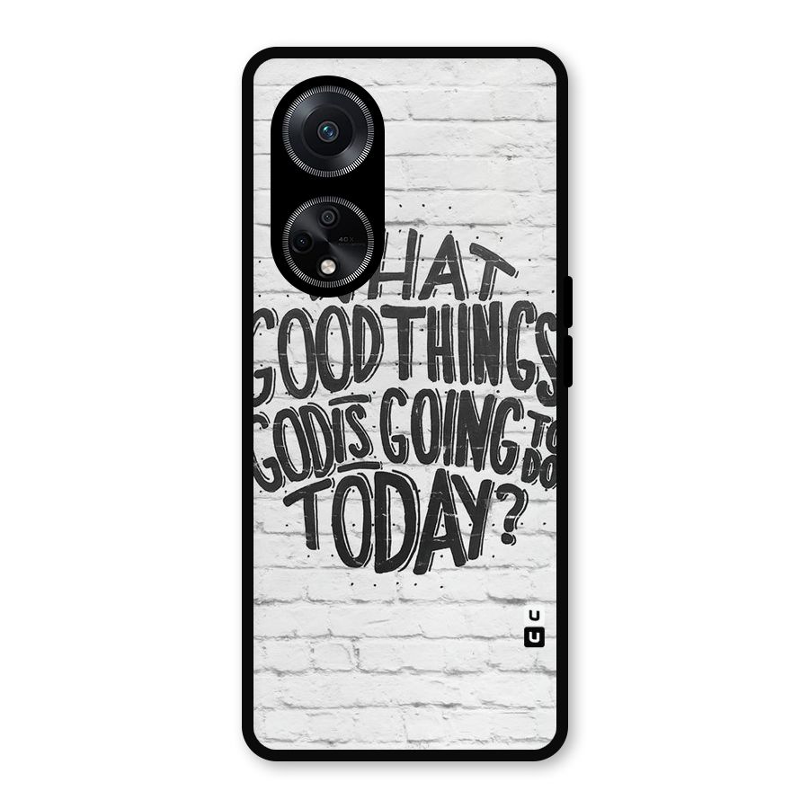 Wall Good Metal Back Case for Oppo F23