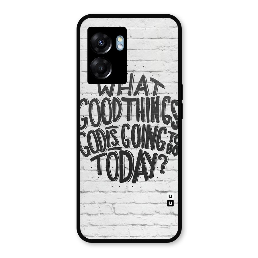 Wall Good Metal Back Case for Oppo K10 (5G)