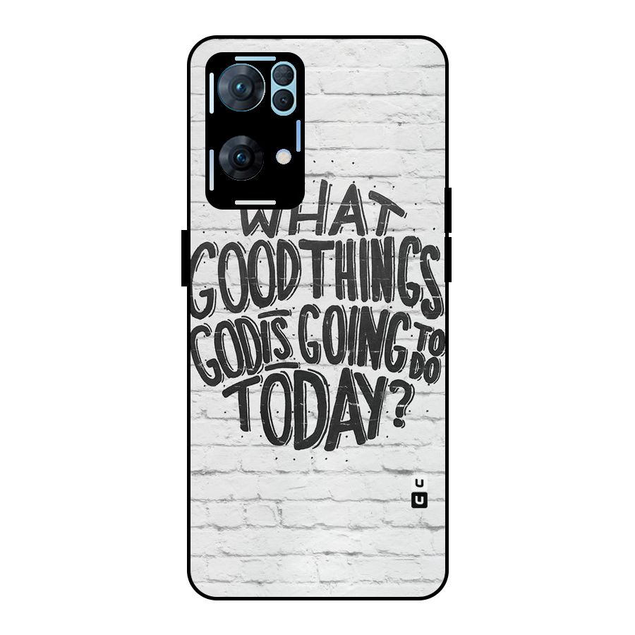 Wall Good Metal Back Case for Oppo Reno7 Pro 5G