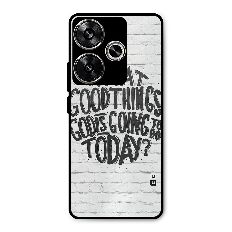 Wall Good Metal Back Case for Poco F6