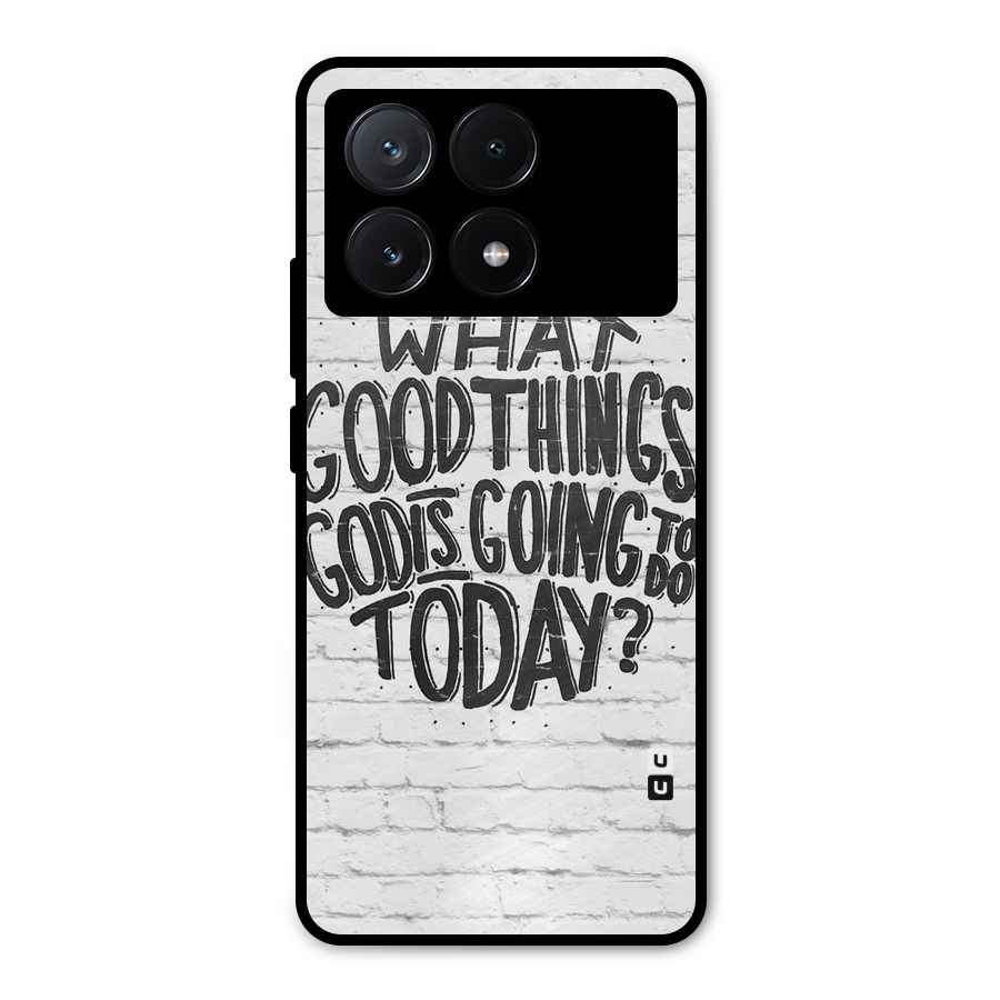 Wall Good Metal Back Case for Poco X6 Pro