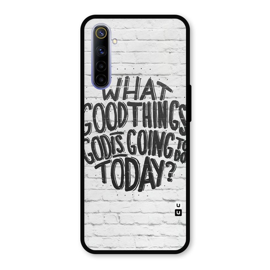 Wall Good Metal Back Case for Realme 6