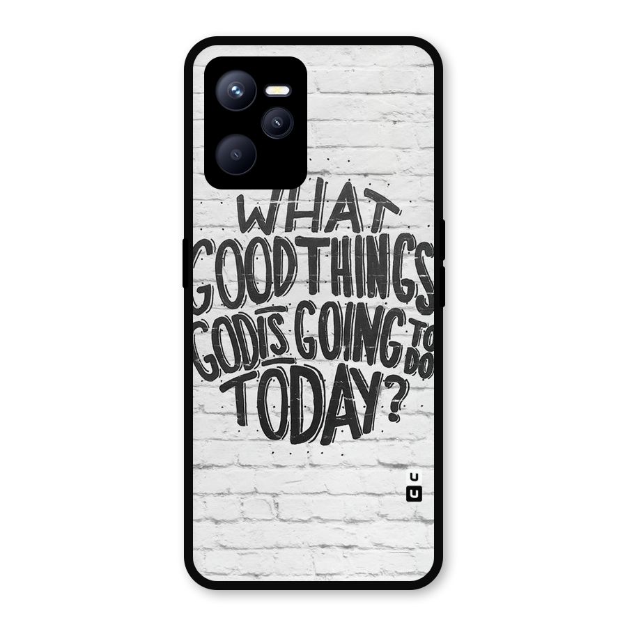 Wall Good Metal Back Case for Realme C35