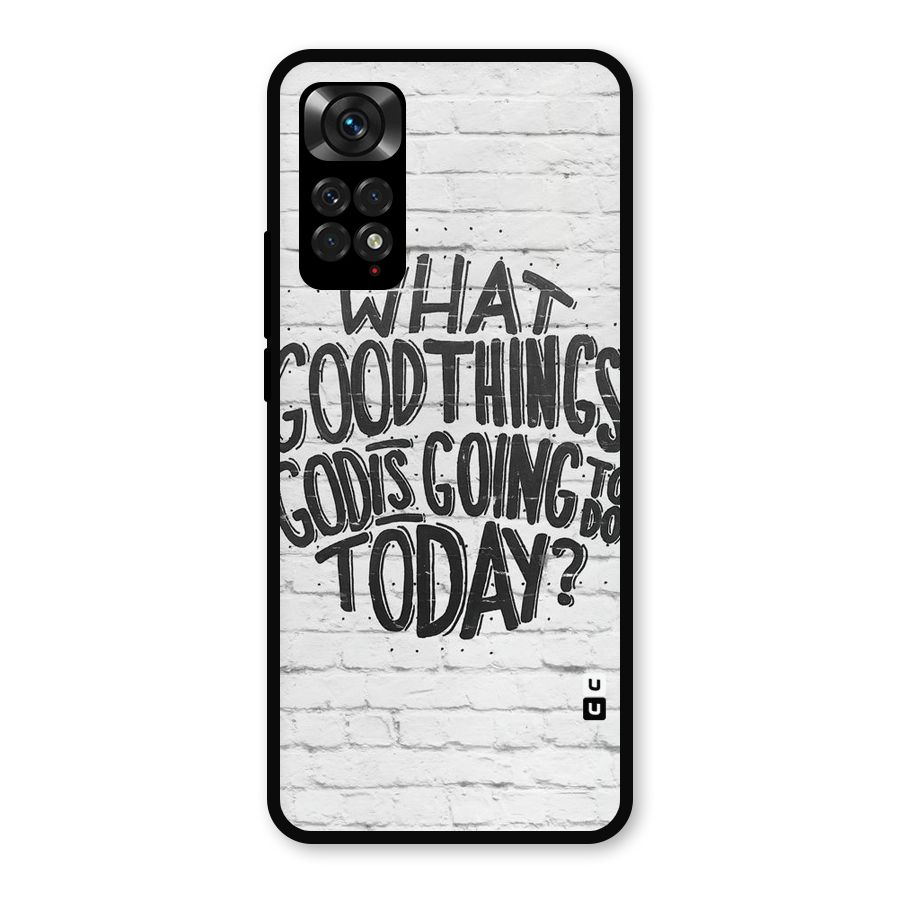 Wall Good Metal Back Case for Redmi Note 11