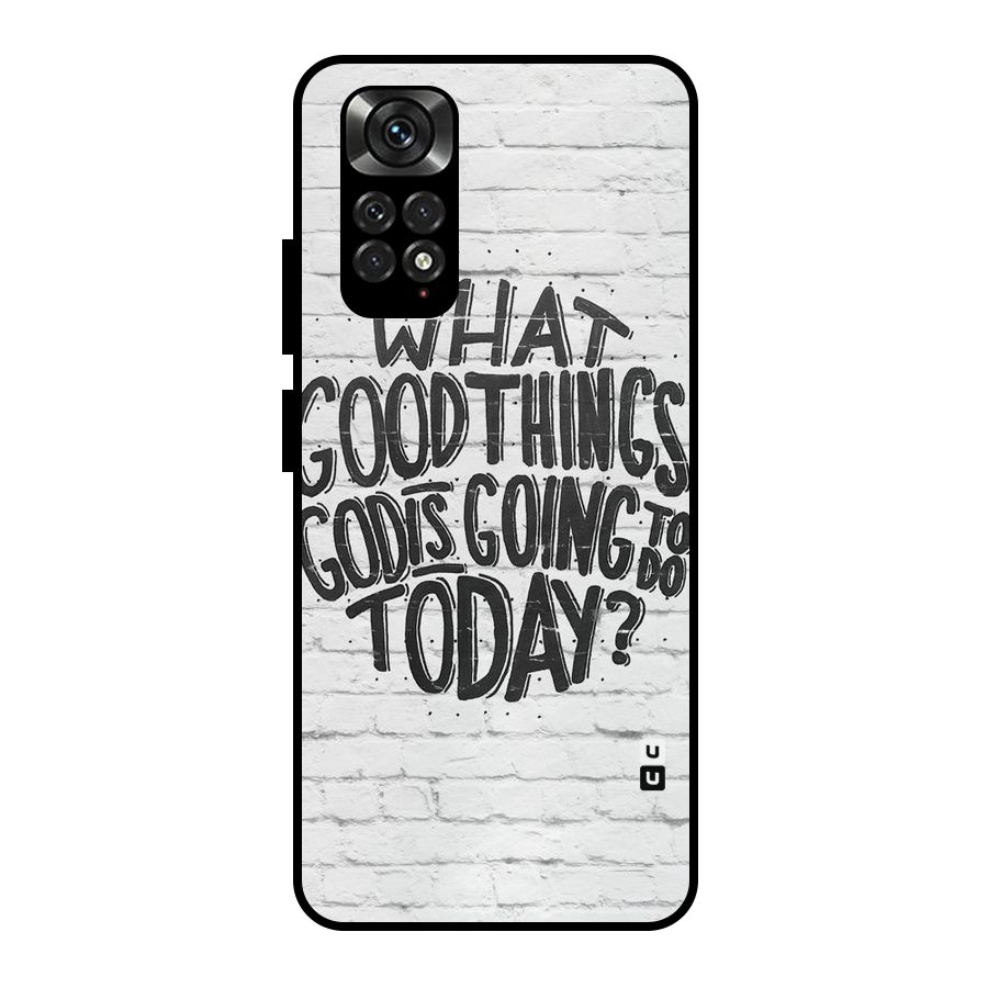 Wall Good Metal Back Case for Redmi Note 11 Pro