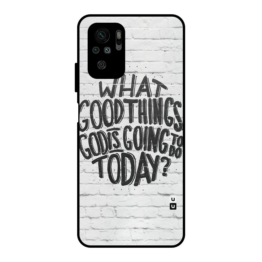 Wall Good Metal Back Case for Redmi Note 11 SE