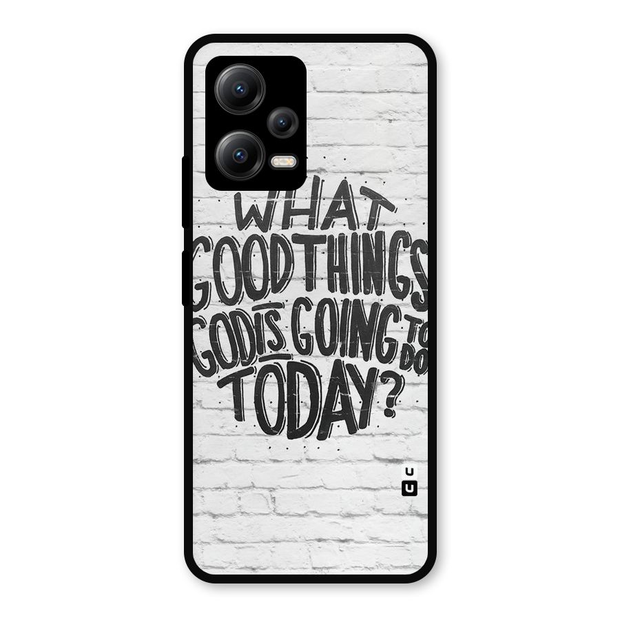Wall Good Metal Back Case for Redmi Note 12 5G