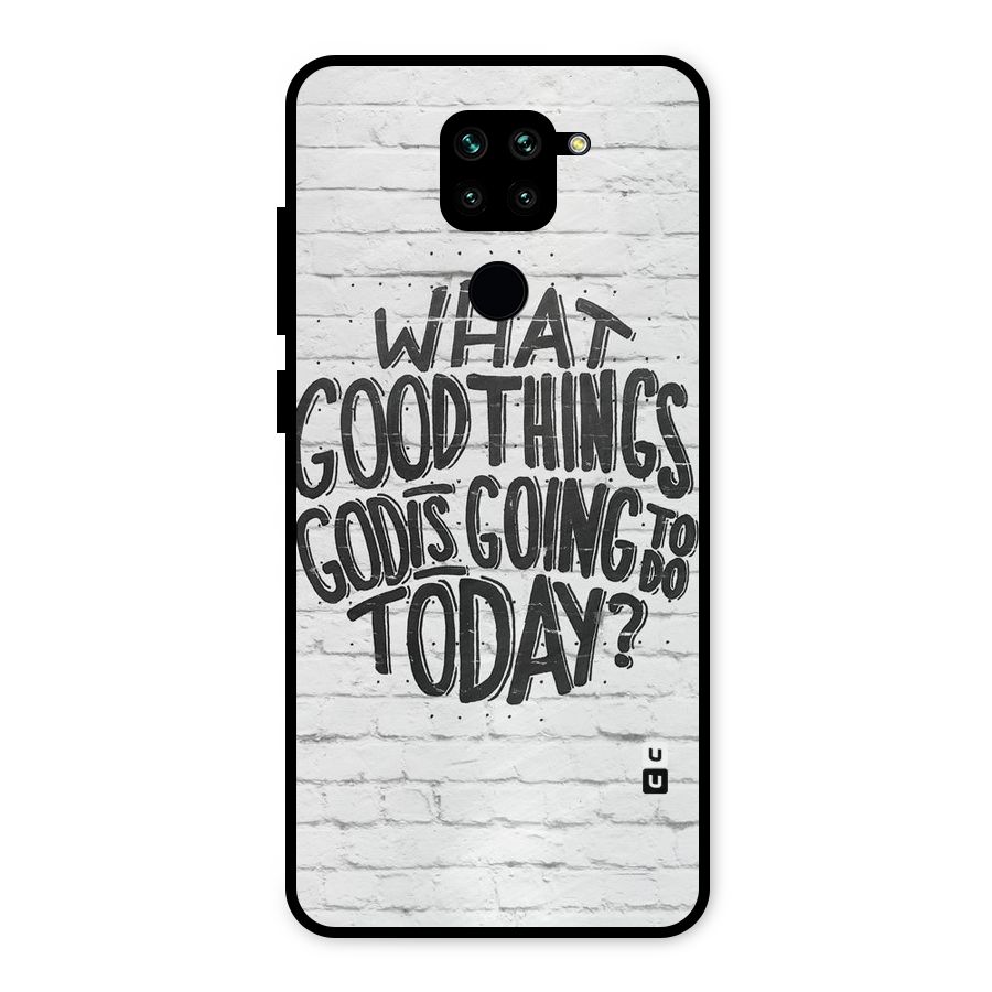 Wall Good Metal Back Case for Redmi Note 9