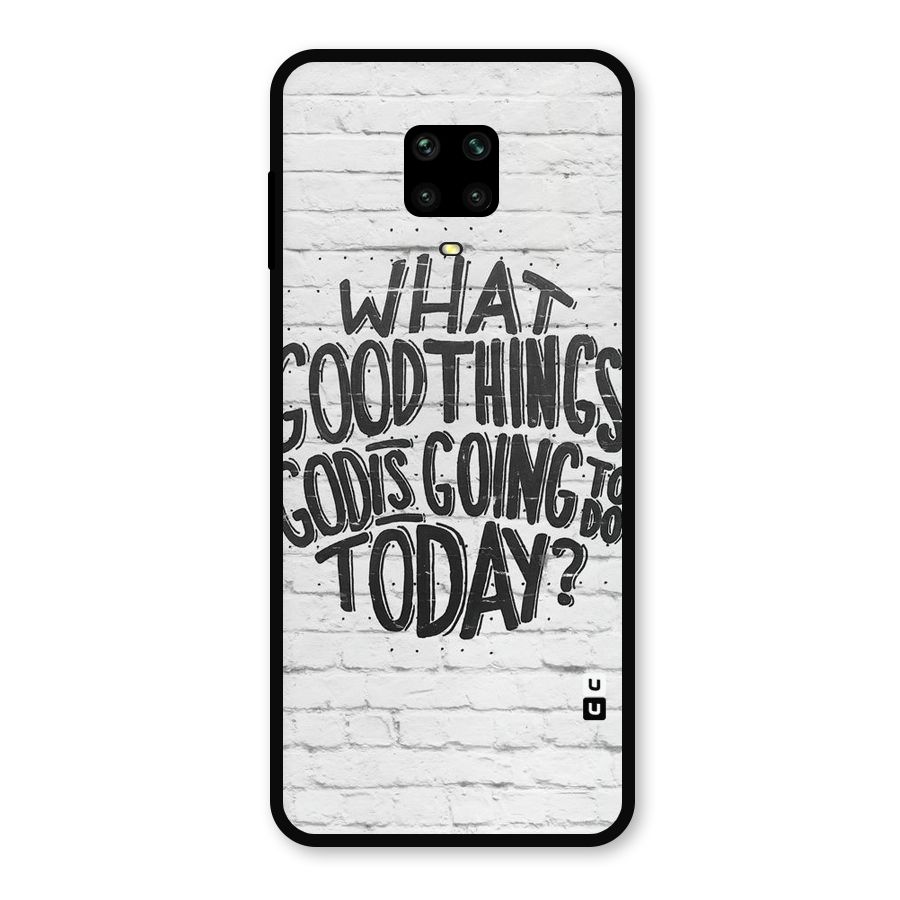 Wall Good Metal Back Case for Redmi Note 9 Pro