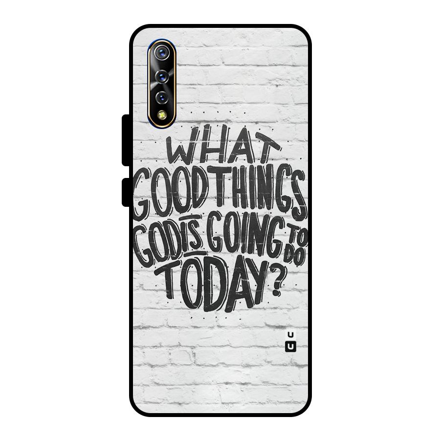 Wall Good Metal Back Case for Vivo S1