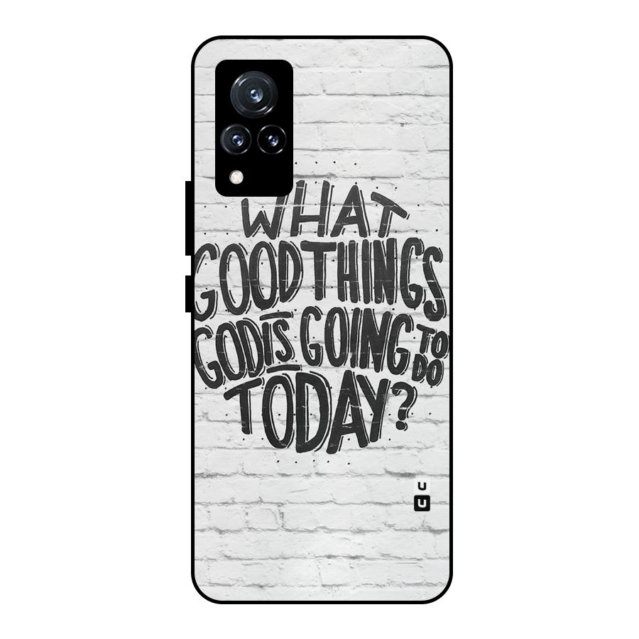 Wall Good Metal Back Case for Vivo V21 5G