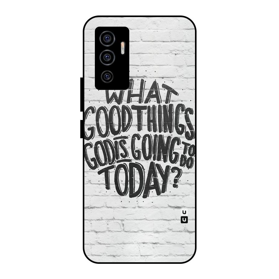 Wall Good Metal Back Case for Vivo V23e