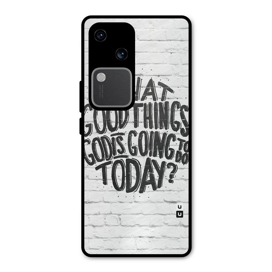 Wall Good Metal Back Case for Vivo V30 Pro