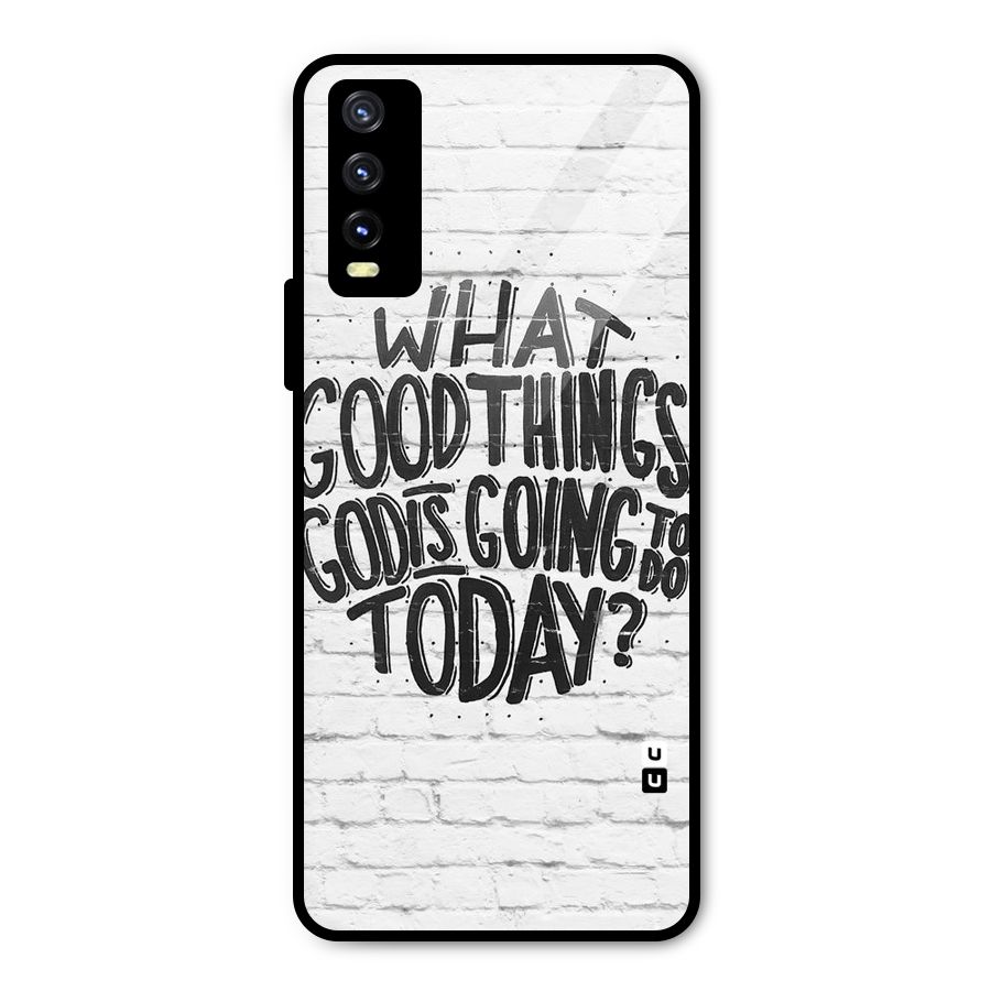 Wall Good Metal Back Case for Vivo Y20 2021
