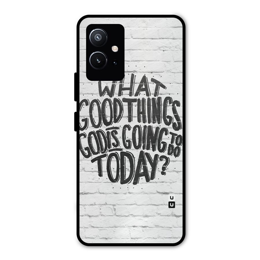 Wall Good Metal Back Case for Vivo Y75 5G