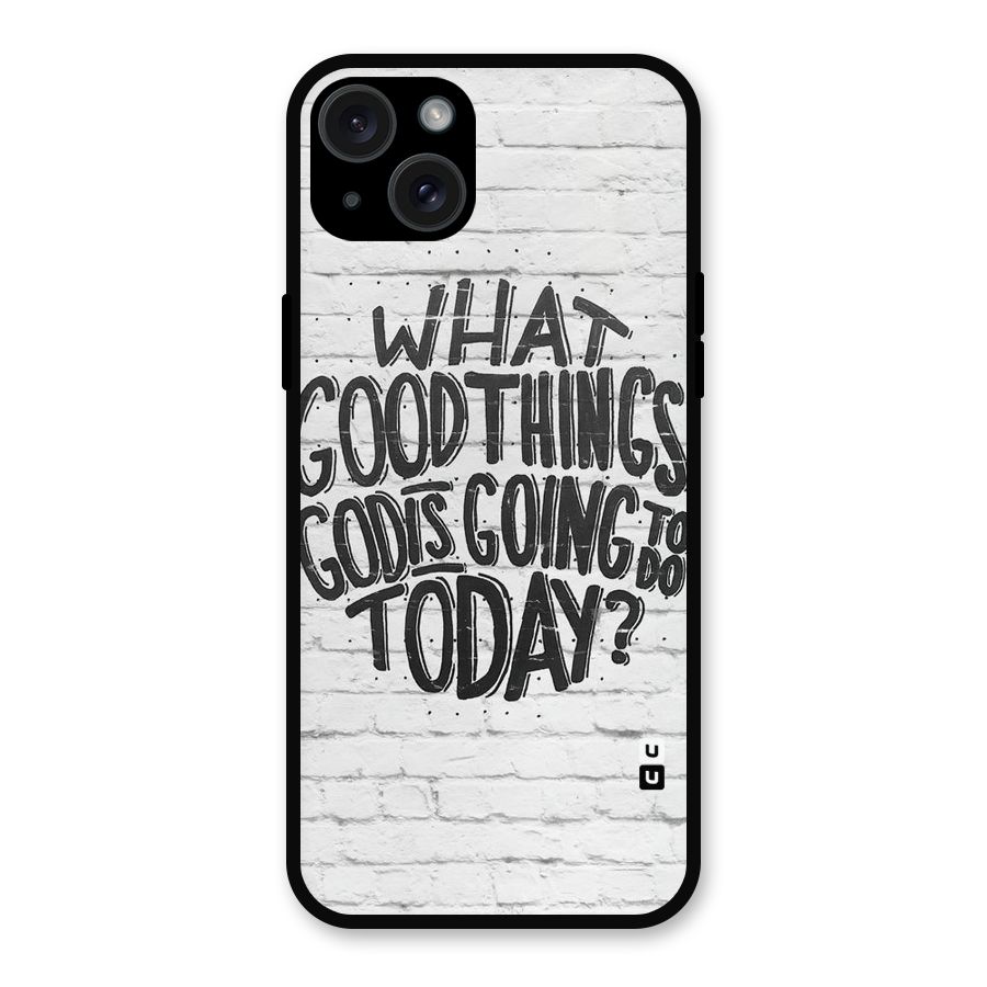 Wall Good Metal Back Case for iPhone 15 Plus
