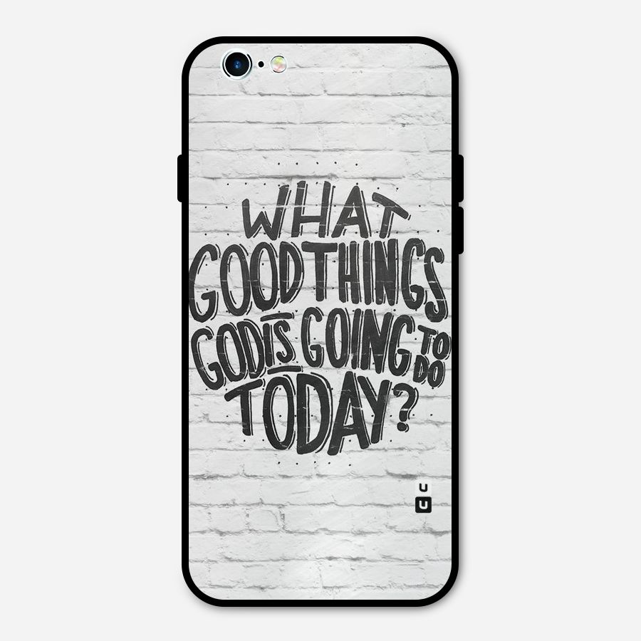 Wall Good Metal Back Case for iPhone 6 6s