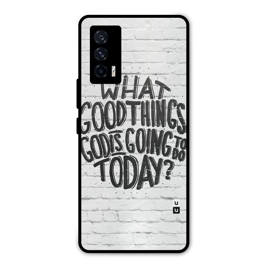 Wall Good Metal Back Case for iQOO 7 5G