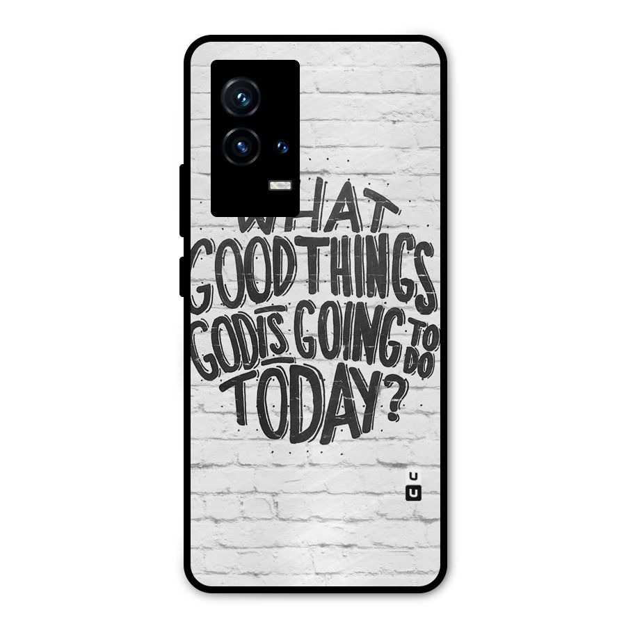 Wall Good Metal Back Case for iQOO 9 5G
