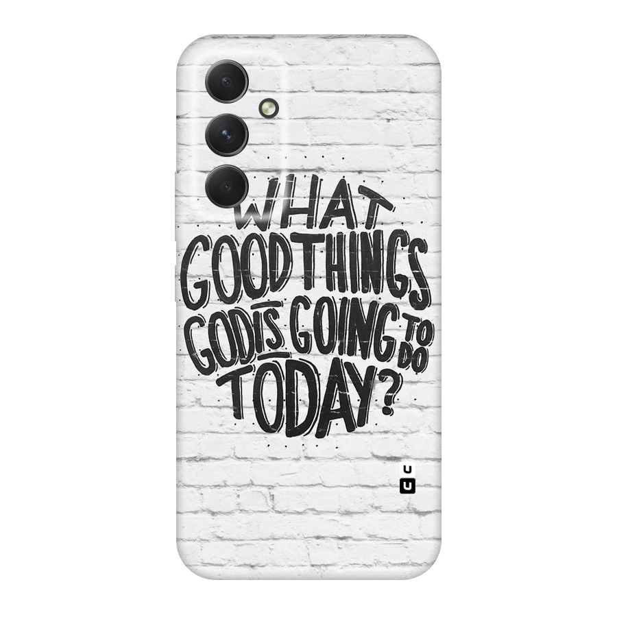 Wall Good Original Polycarbonate Back Case for Galaxy A54