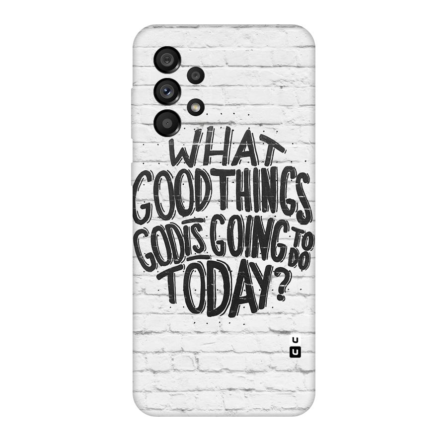 Wall Good Original Polycarbonate Back Case for Galaxy A73 5G