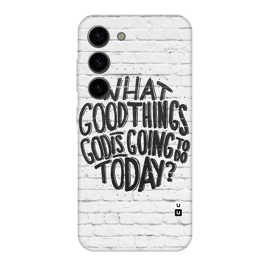 Wall Good Original Polycarbonate Back Case for Galaxy S23