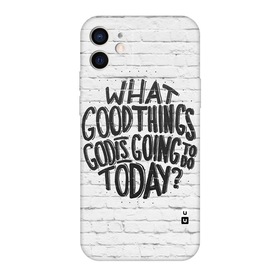 Wall Good Original Polycarbonate Back Case for iPhone 12