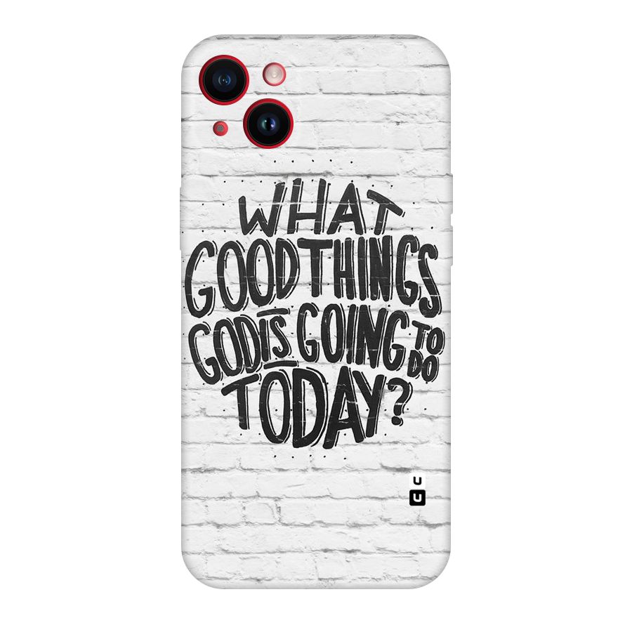 Wall Good Original Polycarbonate Back Case for iPhone 14 Plus