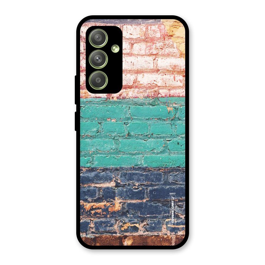 Wall Grafitty Glass Back Case for Galaxy A54