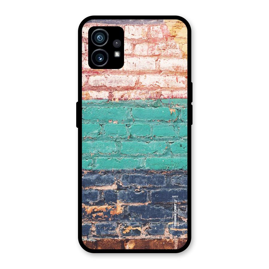 Wall Grafitty Glass Back Case for Nothing Phone 1