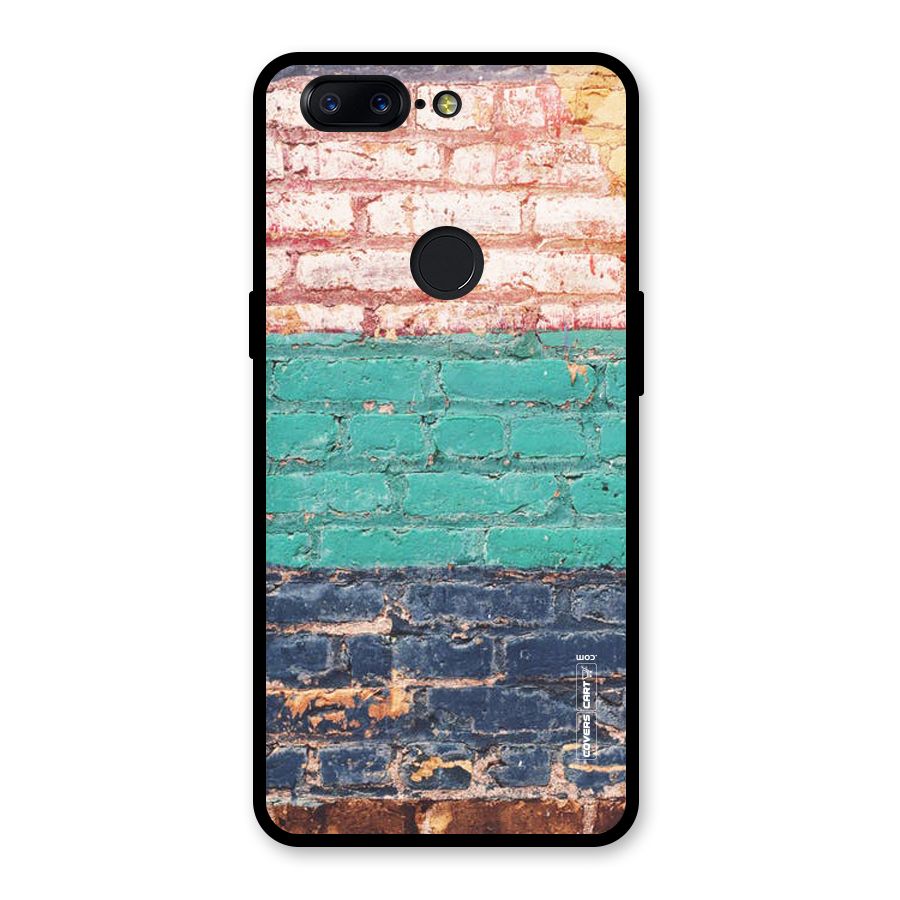 Wall Grafitty Glass Back Case for OnePlus 5T