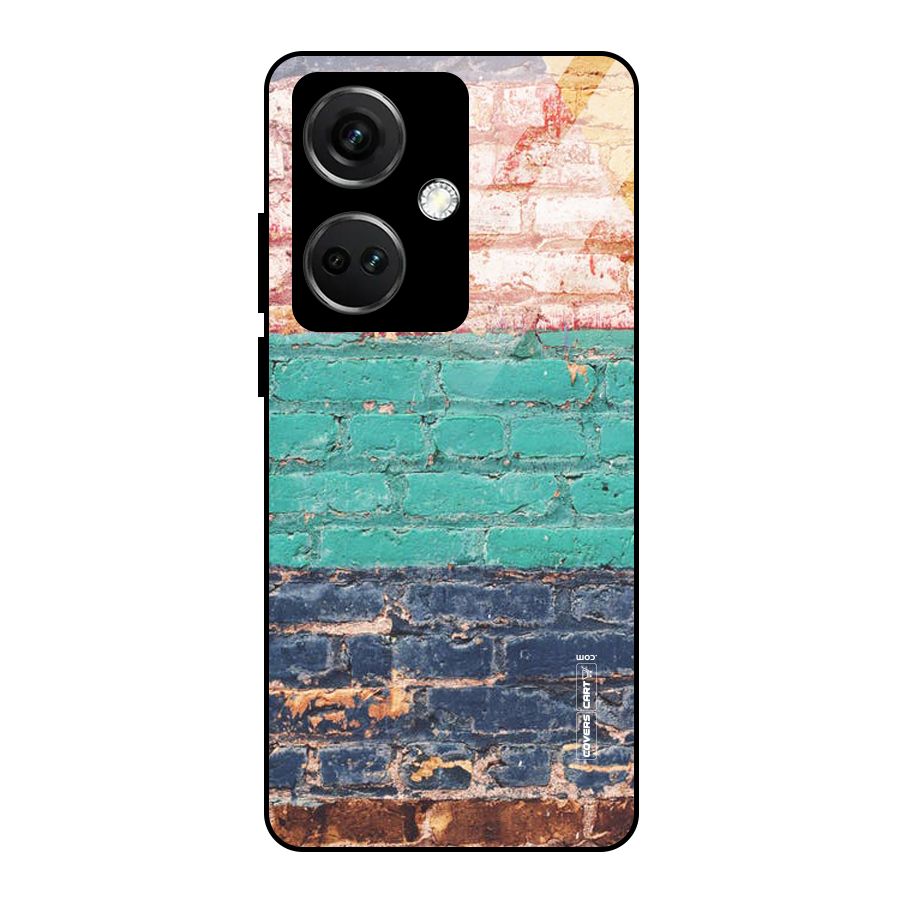 Wall Grafitty Glass Back Case for OnePlus Nord CE 3 5G