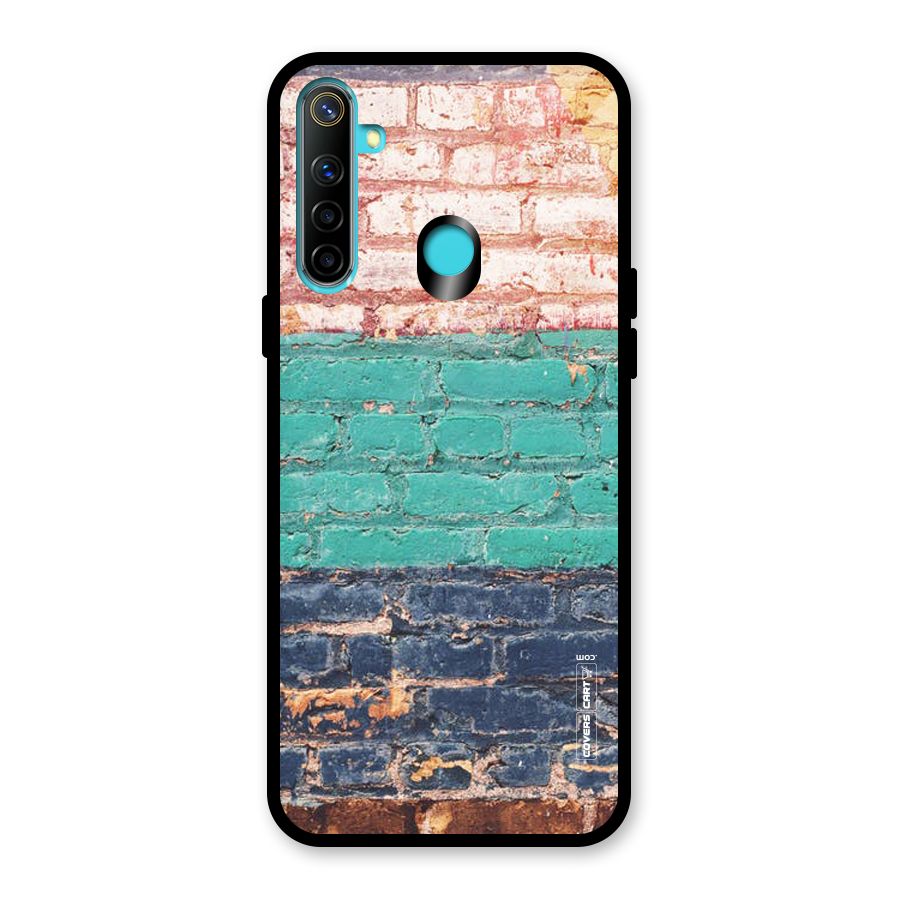 Wall Grafitty Glass Back Case for Realme 5