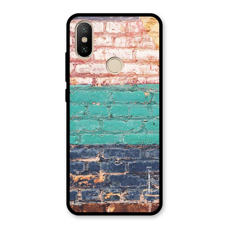 Wall Grafitty Glass Back Case for Redmi A2
