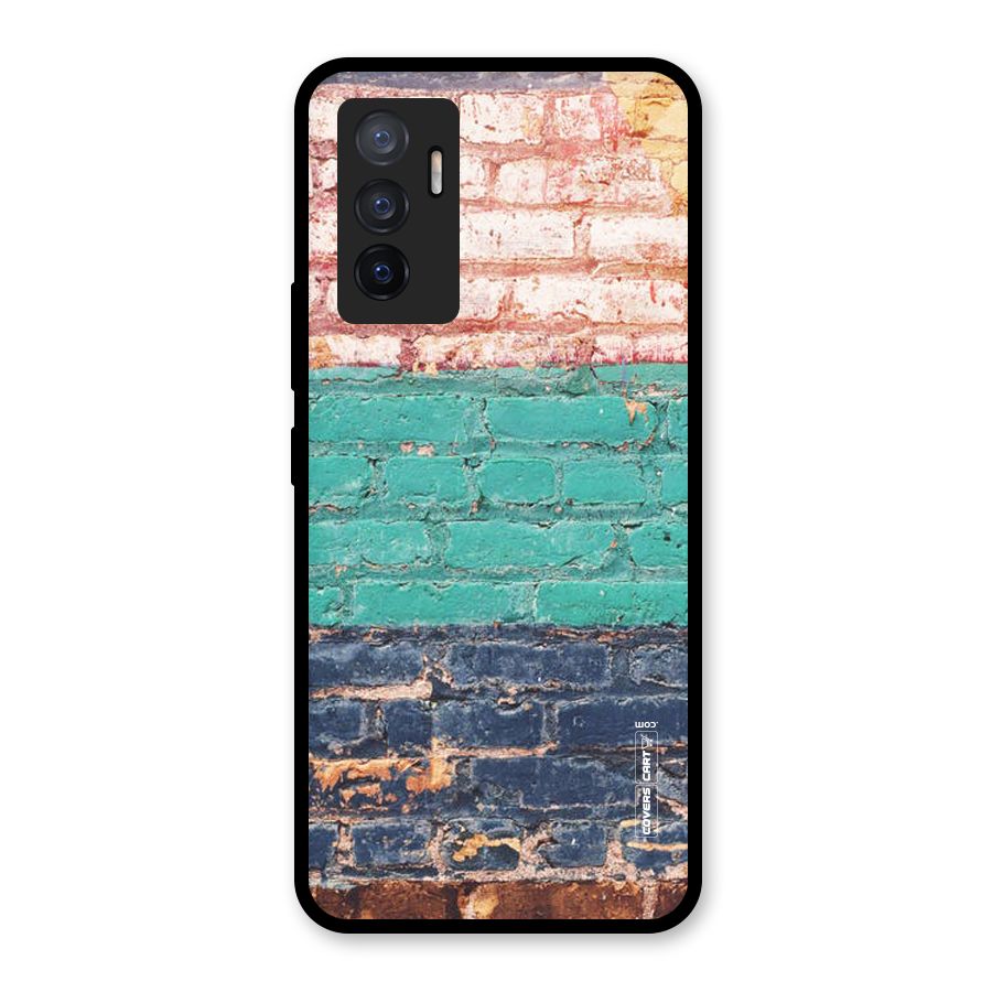 Wall Grafitty Glass Back Case for Vivo V23e