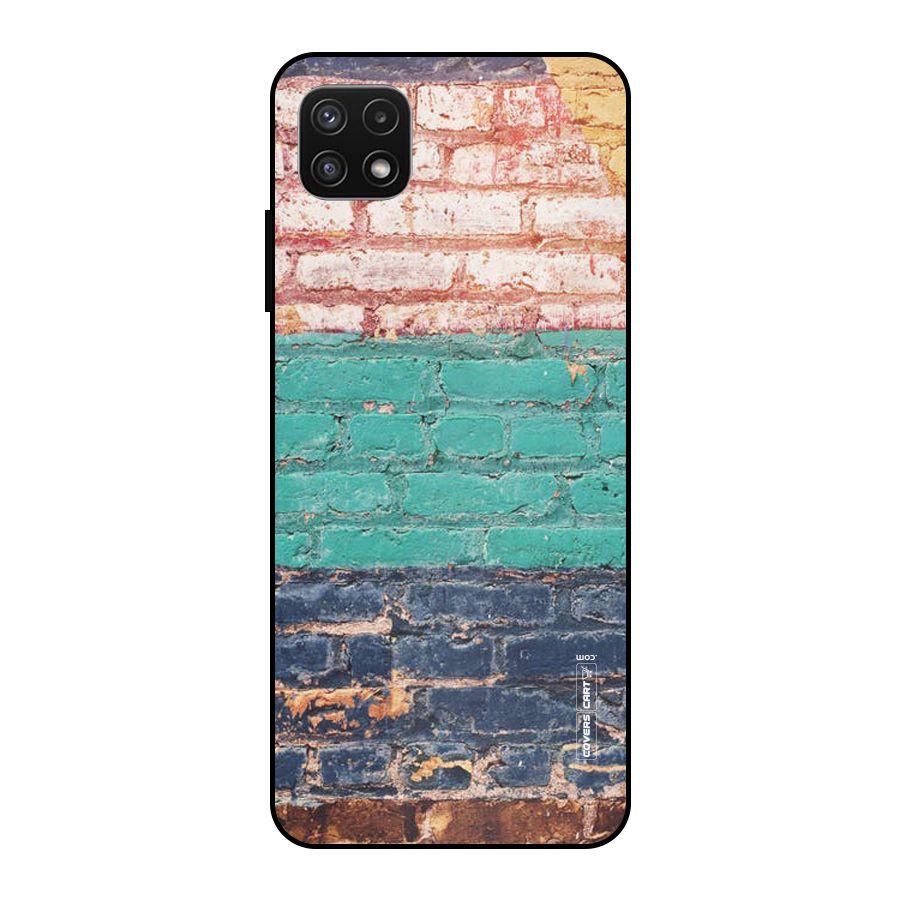 Wall Grafitty Metal Back Case for Galaxy A22 5G