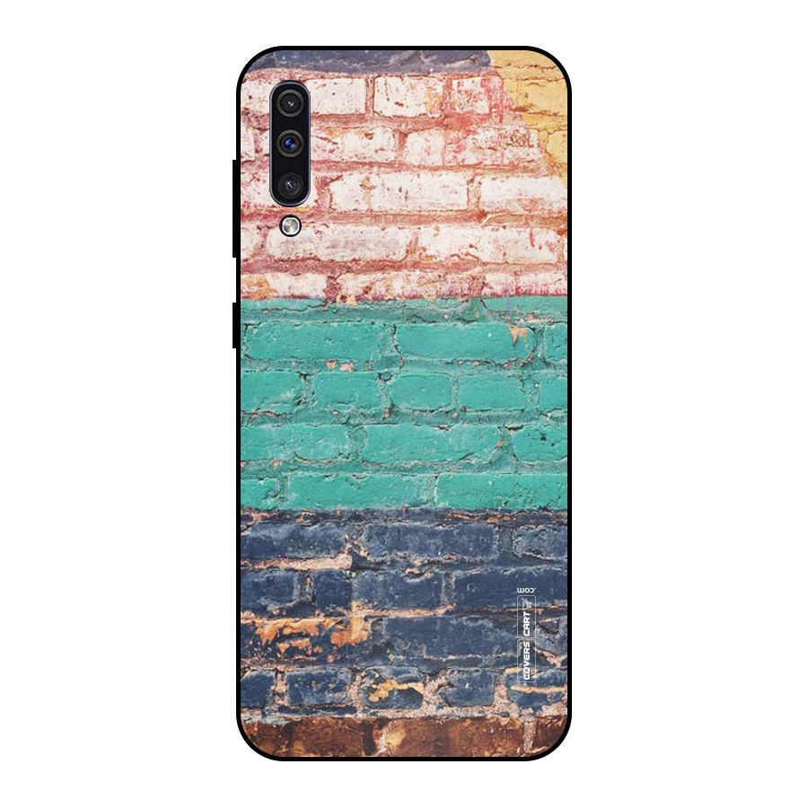 Wall Grafitty Metal Back Case for Galaxy A30s