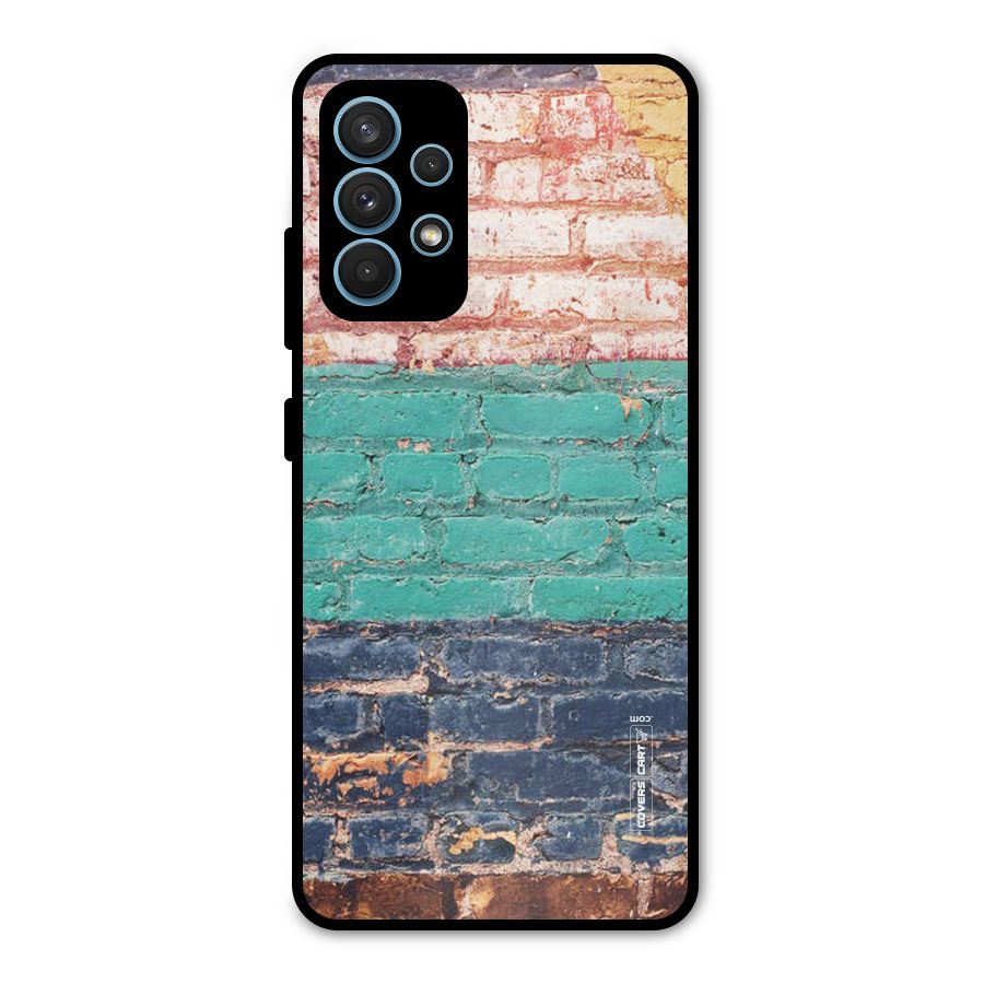 Wall Grafitty Metal Back Case for Galaxy A32