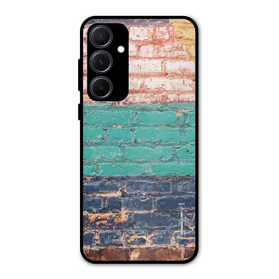 Wall Grafitty Metal Back Case for Galaxy A35