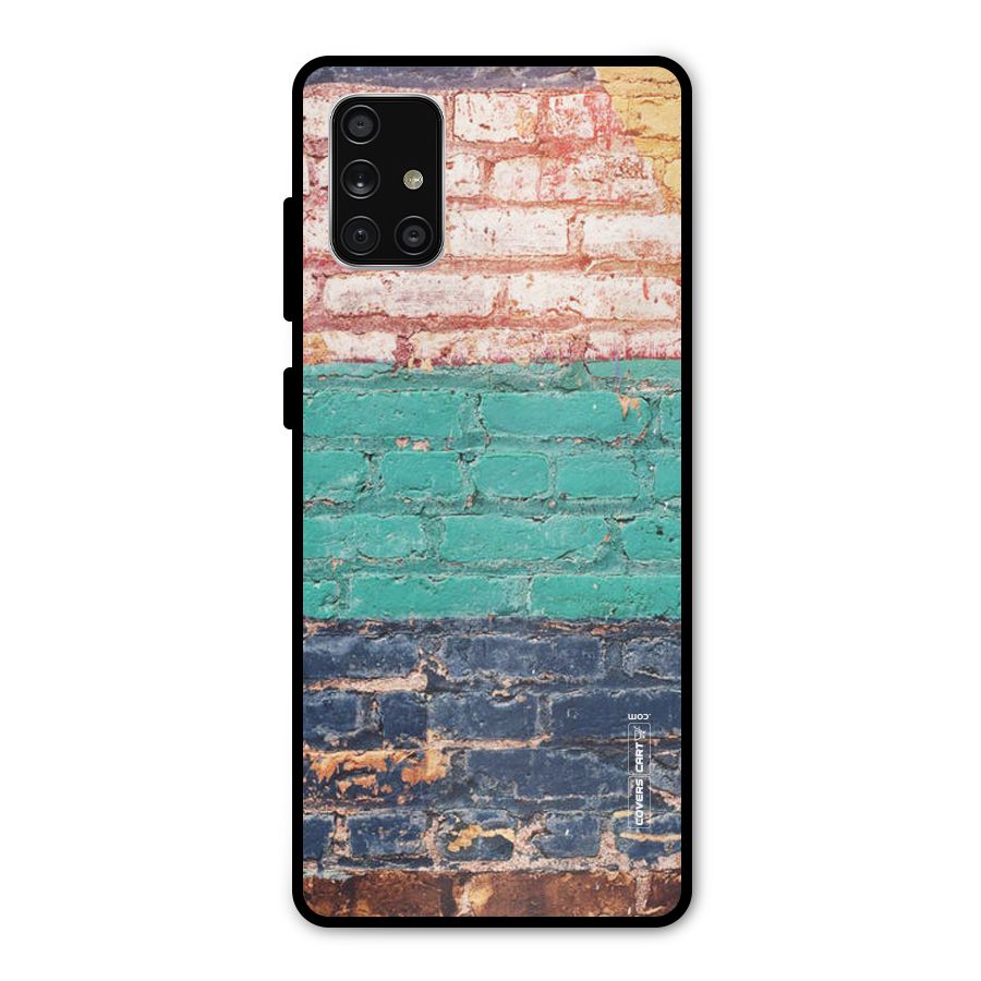 Wall Grafitty Metal Back Case for Galaxy A71