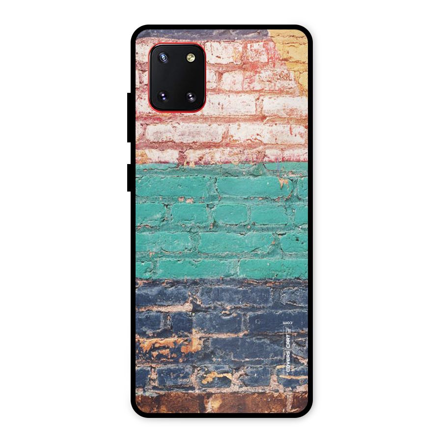 Wall Grafitty Metal Back Case for Galaxy Note 10 Lite