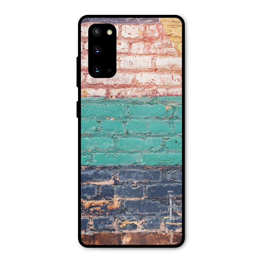 Wall Grafitty Metal Back Case for Galaxy S20
